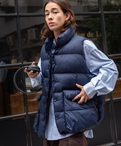 超希少！HUGO BOSS orange label ダウンベスト HUGO BOSS - HUGO BOSS ダウンジャケット/ダウンベスト 38(S位