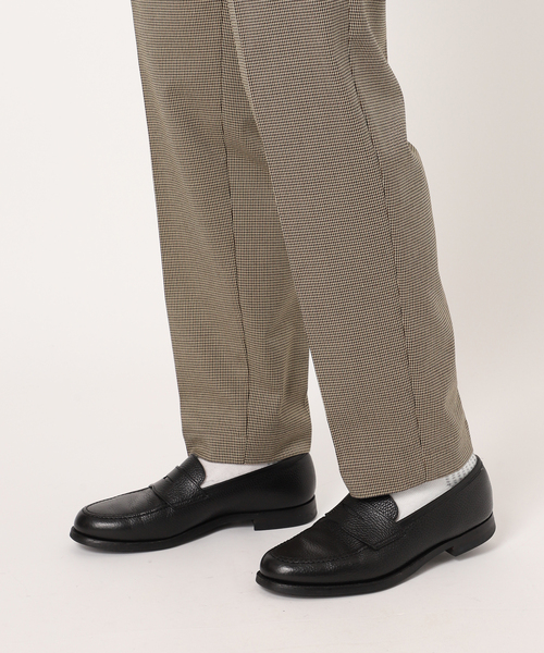 EDIFICE（エディフィス）の「RT T/R ガンクラブチェック イージーパンツ（スラックス・メンズ・ベージュ・SMALL/LARGE/MEDIUM）」の17枚目の写真