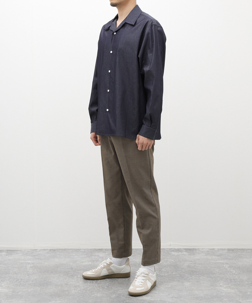 EDIFICE（エディフィス）の「RT T/R ガンクラブチェック イージーパンツ（スラックス・メンズ・ベージュ・SMALL/LARGE/MEDIUM）」の22枚目の写真