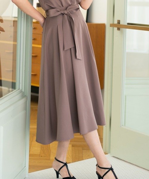 MISCH MASCH(ミッシュマッシュ)の「■2023春夏新作■パフ袖シャツスカートセットアップ/MM327432(シャツワンピース・レディース・ブルー/モカ/ネイビー・フリ-)」の18枚目の写真