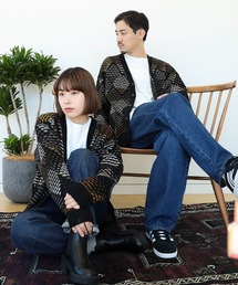 BEAMS HEART / レトロ アソート カーディガン(ユニセックス)
