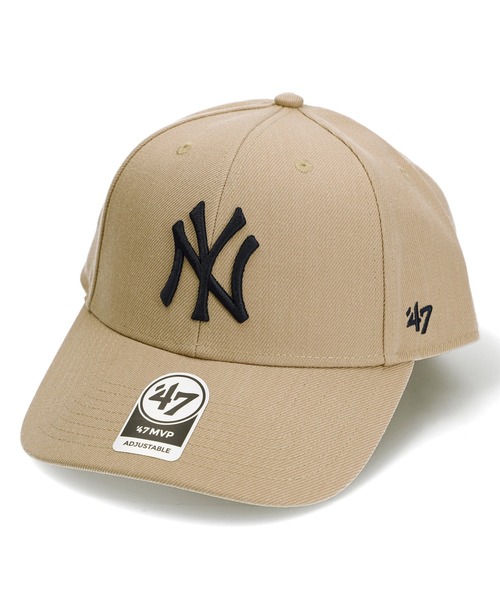 47(フォーティセブン)の「47 Yankees 47 MVP MVP17WBV(キャップ・メンズ・ベージュ/バーガンディー/ライトグレー/チャコールグレー/パープル/ネイビー/ホワイト/ブラック・ONE SIZE)」の5枚目の写真