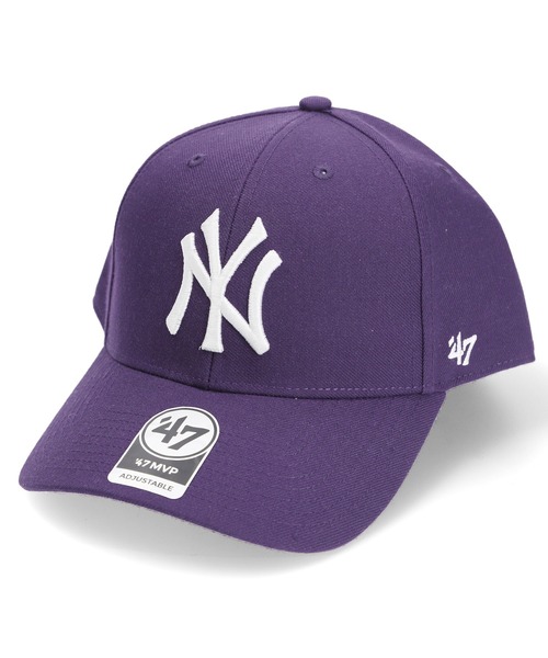 47(フォーティセブン)の「47 Yankees 47 MVP MVP17WBV(キャップ・メンズ・ベージュ/バーガンディー/ライトグレー/チャコールグレー/パープル/ネイビー/ホワイト/ブラック・ONE SIZE)」の7枚目の写真