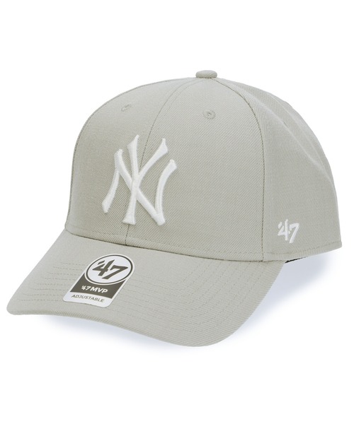 47(フォーティセブン)の「47 Yankees 47 MVP MVP17WBV(キャップ・メンズ・ベージュ/バーガンディー/ライトグレー/チャコールグレー/パープル/ネイビー/ホワイト/ブラック・ONE SIZE)」の4枚目の写真
