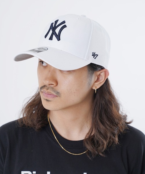 47(フォーティセブン)の「47 Yankees 47 MVP MVP17WBV(キャップ・メンズ・ベージュ/バーガンディー/ライトグレー/チャコールグレー/パープル/ネイビー/ホワイト/ブラック・ONE SIZE)」の21枚目の写真