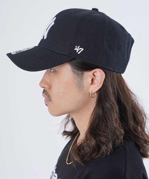 47(フォーティセブン)の「47 Yankees 47 MVP MVP17WBV(キャップ・メンズ・ベージュ/バーガンディー/ライトグレー/チャコールグレー/パープル/ネイビー/ホワイト/ブラック・ONE SIZE)」の18枚目の写真