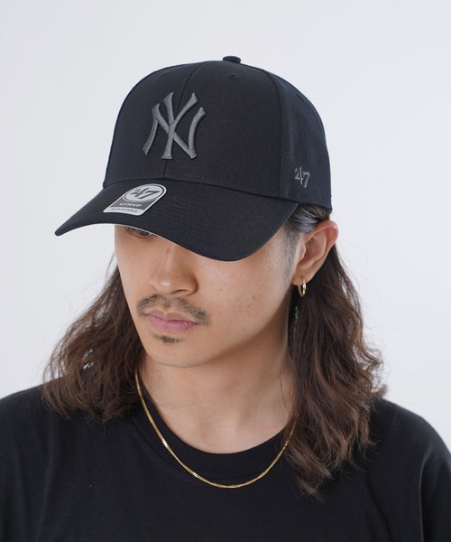 47(フォーティセブン)の「47 Yankees 47 MVP MVP17WBV(キャップ・メンズ・ベージュ/バーガンディー/ライトグレー/チャコールグレー/パープル/ネイビー/ホワイト/ブラック・ONE SIZE)」の20枚目の写真