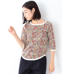 BEAMS BOY | BEAMS BOY / リバティ ボートネック 7分袖 15FW(Tシャツ/カットソー)
