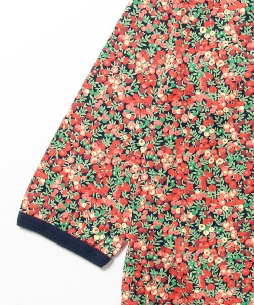 BEAMS BOY（ビームスボーイ）の「BEAMS BOY / リバティ ボートネック 7分袖 15FW（Tシャツ/カットソー・レディース・ナチュラル/ネイビー・ONE SIZE）」の10枚目の写真