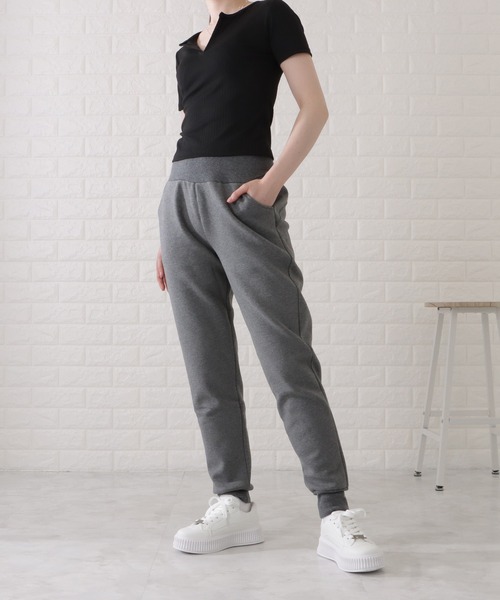 Lace Ladies(レースレディース)の「シャギーボアイージージョガーパンツ(その他パンツ・レディース・グレー/ブラック・R/J/N/P/F/H)」の9枚目の写真