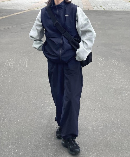 Chillfar（チルファー）の「ナイロンパンツ（その他パンツ・レディース・ブラック/グレイッシュベージュ/ネイビー/グレー・FREE）」の21枚目の写真