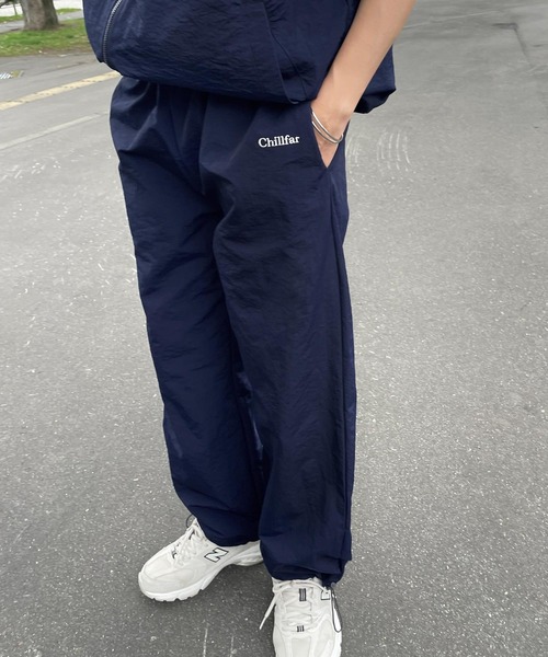 Chillfar（チルファー）の「ナイロンパンツ（その他パンツ・レディース・ブラック/グレイッシュベージュ/ネイビー/グレー・FREE）」の12枚目の写真