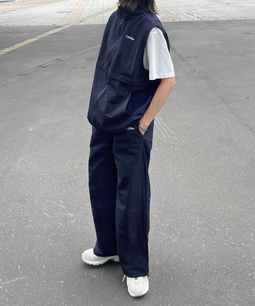 Chillfar（チルファー）の「ナイロンパンツ（その他パンツ・レディース・ブラック/グレイッシュベージュ/ネイビー/グレー・FREE）」の14枚目の写真