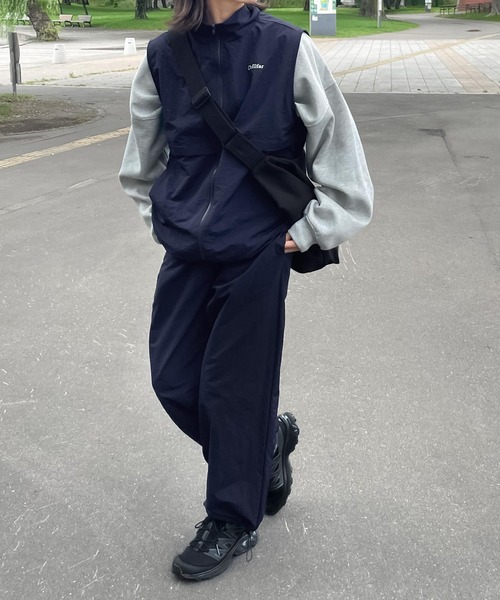 Chillfar（チルファー）の「ナイロンパンツ（その他パンツ・レディース・ブラック/グレイッシュベージュ/ネイビー/グレー・FREE）」の17枚目の写真