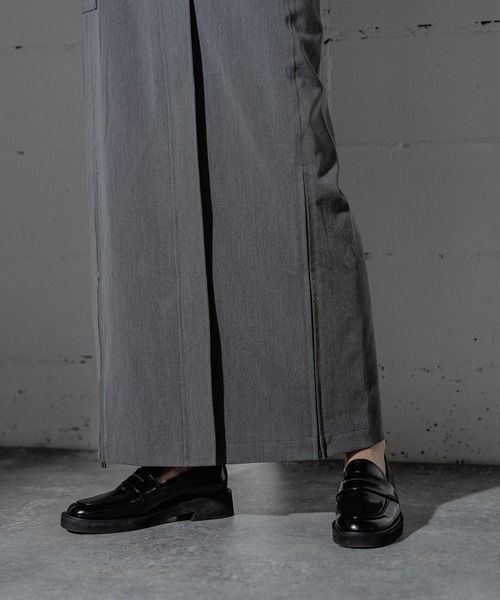 ANOGH（アノフ）の「TWIN SHOULDER NARROW JUMPER SKIRT（サロペット