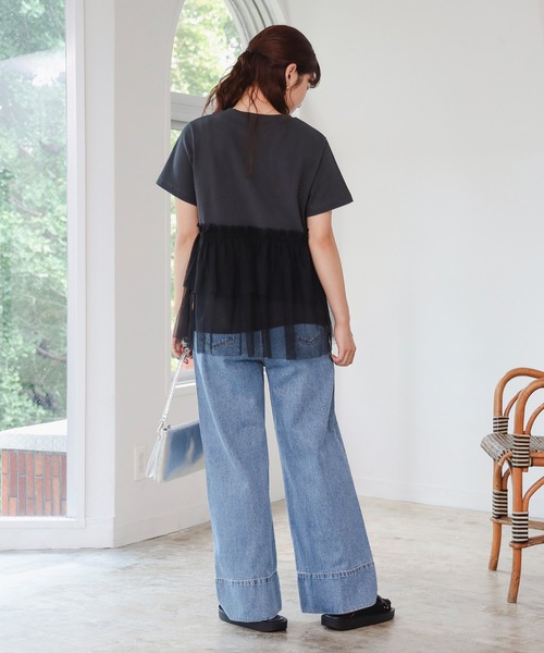■おまとめ■美品 デミルクスビームス テーパードパンツ センタープレスパンツ Demi-Luxe BEAMS（デミルクス ビームス）ダブルクロス パンツ