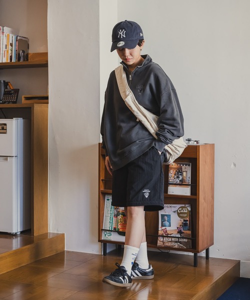 connie halfzip sweat / コニーハーフジップスウェット（スウェット 