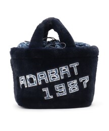 adabat | 【保冷機能】ふわふわ ボア素材 カートバッグ(ハンドバッグ)