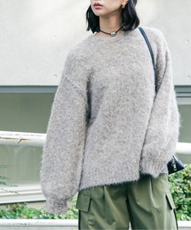 FREE'S MART | ◇ウール混シャギークルーネックニット(ニット/セーター)