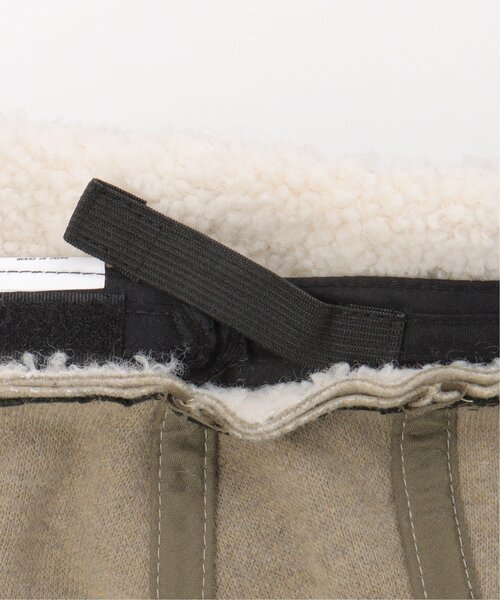 VENCEEXCHANGE（ヴァンスエクスチェンジ）の「Red Cap Girl レッドキャップガール メルトンイヤーボアキャップ（キャップ・メンズ・ブラウン/オフホワイト/ブラック・FREE）」の11枚目の写真