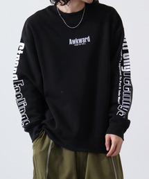 オーバーサイズ スウェットクルー 裏起毛