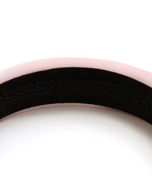 apres les cours（アプレレクール）の「サテンカチューシャ（カチューシャ・キッズ・ブラック/ピンク・FREE）」の5枚目の写真