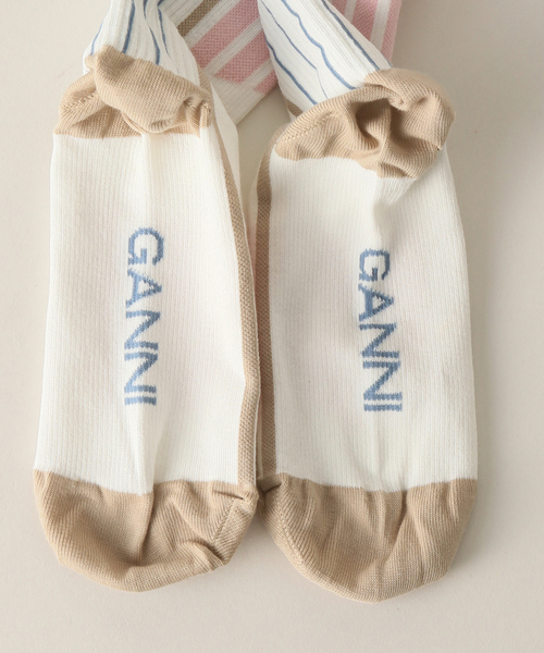 セール】【GANNI/ガニー】 Sporty Socks（ソックス/靴下）｜U by