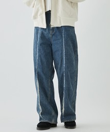 Jieda（ジエダ）の「CUTTING WIDE DENIM（デニムパンツ）」