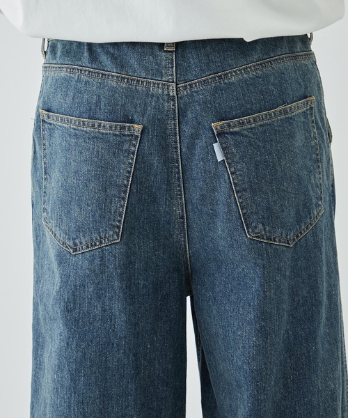 jieda デニムパンツ Jieda（ジエダ）の「CUTTING WIDE DENIM（デニムパンツ）」 - WEAR