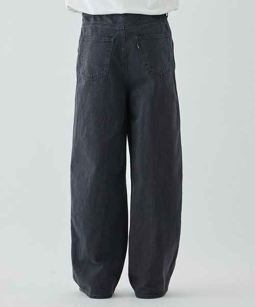 Jieda（ジエダ）の「CUTTING WIDE DENIM（デニムパンツ）」 - WEAR