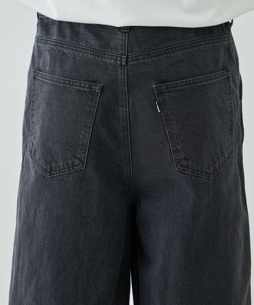 Jieda（ジエダ）の「CUTTING WIDE DENIM（デニムパンツ）」 - WEAR