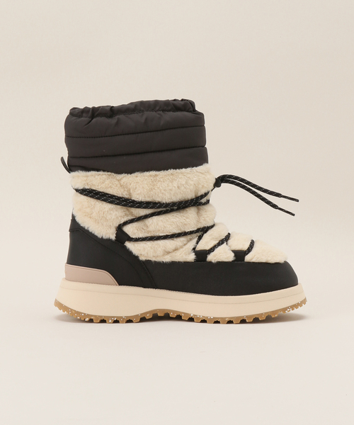 suicoke（スイコック）の「≪一部店舗+WEB限定≫【SUICOKE /スイコック】 BOWER-ab-HI-FUR（ブーツ・レディース・ベージュ・5/7/6）」の4枚目の写真
