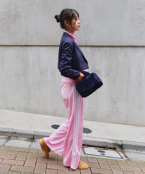 adidas Adicolor Firebird トラックトップ&パンツ セット ピンク Adidas Firebird トラックパンツ | ピンク | FARFETCH JP