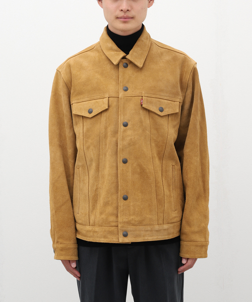 Levi's(リーバイス)の「【LEVI'S/リーバイス】Levis Premium HIGHLAND SUEDE TRUCKER HI(その他アウター・メンズ・ブラウン・MEDIUM/LARGE)」の12枚目の写真