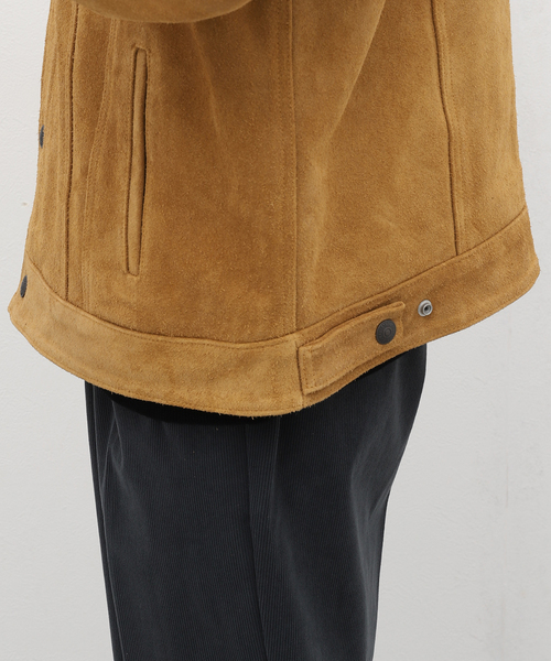 Levi's(リーバイス)の「【LEVI'S/リーバイス】Levis Premium HIGHLAND SUEDE TRUCKER HI(その他アウター・メンズ・ブラウン・MEDIUM/LARGE)」の5枚目の写真