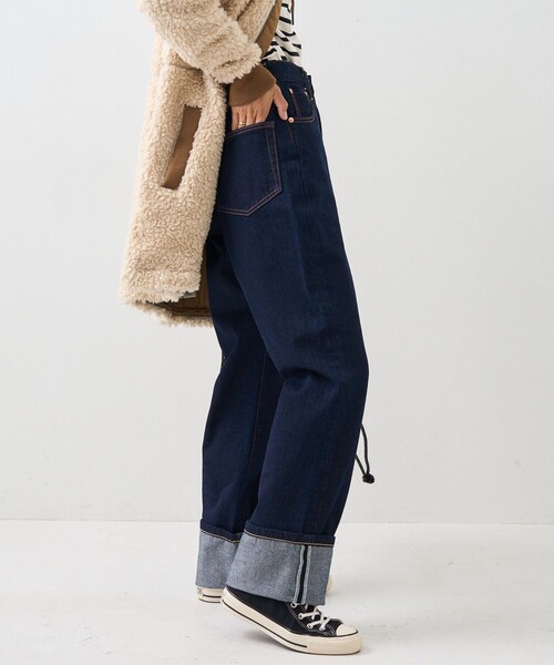 FREAK'S STORE（フリークスストア）の「デニムパンツ（デニムパンツ・レディース・ネイビー・MEDIUM）」の14枚目の写真