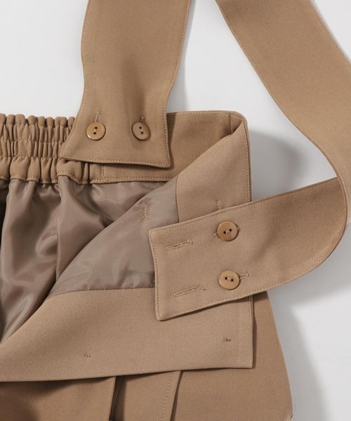 mysty woman（ミスティウーマン）の「ストラップハイウエストジャンスカ　996653（ジャンパースカート・レディース・モカ/ベージュ/ブラック・FREE）」の21枚目の写真