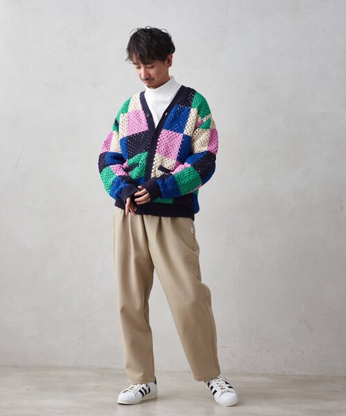 journal standard relume クロシェアミ　ニットカーディガン JOURNAL STANDARD relume（ジャーナルスタンダード レリューム）の