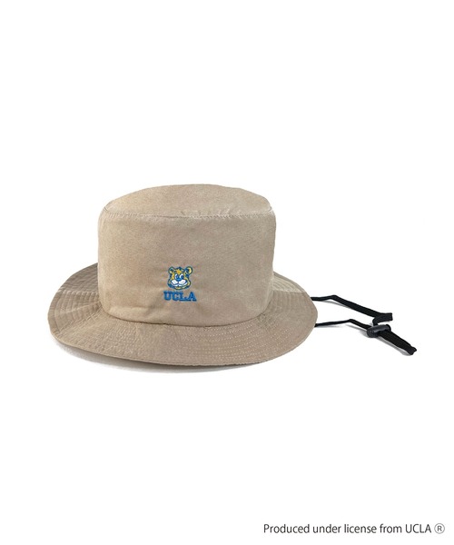 UCLA（ユーシーエルエー）の「PACKABLE BUCKET HAT（ハット・メンズ・ブラック/ベージュ・FREE）」の2枚目の写真