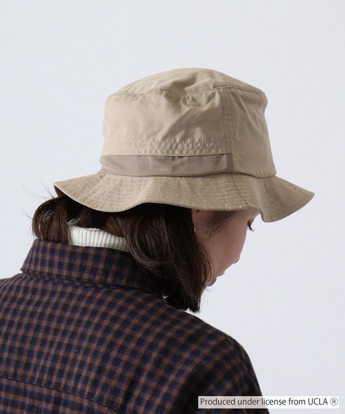 UCLA（ユーシーエルエー）の「PACKABLE BUCKET HAT（ハット・メンズ・ブラック/ベージュ・FREE）」の16枚目の写真