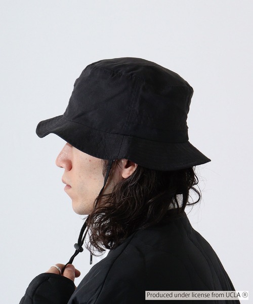 UCLA（ユーシーエルエー）の「PACKABLE BUCKET HAT（ハット・メンズ・ブラック/ベージュ・FREE）」の10枚目の写真