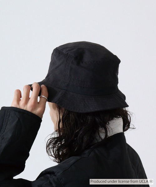 UCLA（ユーシーエルエー）の「PACKABLE BUCKET HAT（ハット・メンズ・ブラック/ベージュ・FREE）」の11枚目の写真