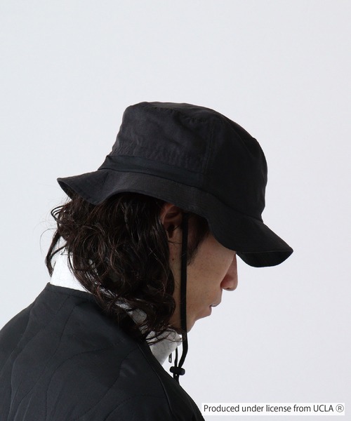 UCLA（ユーシーエルエー）の「PACKABLE BUCKET HAT（ハット・メンズ・ブラック/ベージュ・FREE）」の12枚目の写真