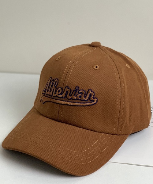 aimoha（アイモハ）の「aimoha outdoor ユニセックス　コットンロゴ刺繍キャップ（キャップ・レディース・ブラック/ブラウン/グレー/オフホワイト/ワインレッド/チョコ/ネイビー・MEDIUM）」の5枚目の写真