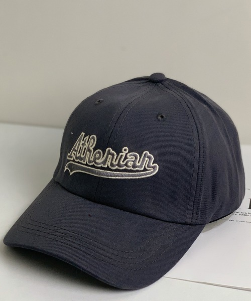 aimoha（アイモハ）の「aimoha outdoor ユニセックス　コットンロゴ刺繍キャップ（キャップ・レディース・ブラック/ブラウン/グレー/オフホワイト/ワインレッド/チョコ/ネイビー・MEDIUM）」の4枚目の写真