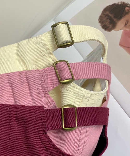 aimoha（アイモハ）の「aimoha outdoor ユニセックス　コットンロゴ刺繍キャップ（キャップ・レディース・ブラック/ブラウン/グレー/オフホワイト/ワインレッド/チョコ/ネイビー・MEDIUM）」の9枚目の写真