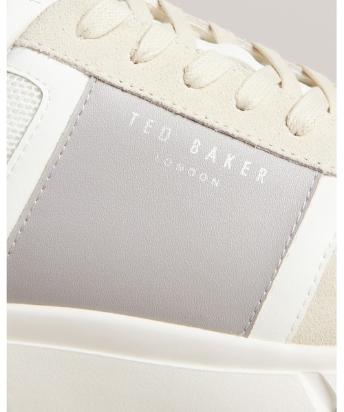 Ted Baker(テッドベーカー)の「CECYLEM ミックスレザー チャンキー スニーカー(スニーカー・メンズ・グレー系その他2・44/42/43/41)」の3枚目の写真