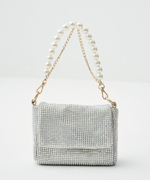 DEICY（デイシー）の「シャイニーファーBAG（ハンドバッグ・レディース・ブラック/アイボリー・FREE）」の11枚目の写真