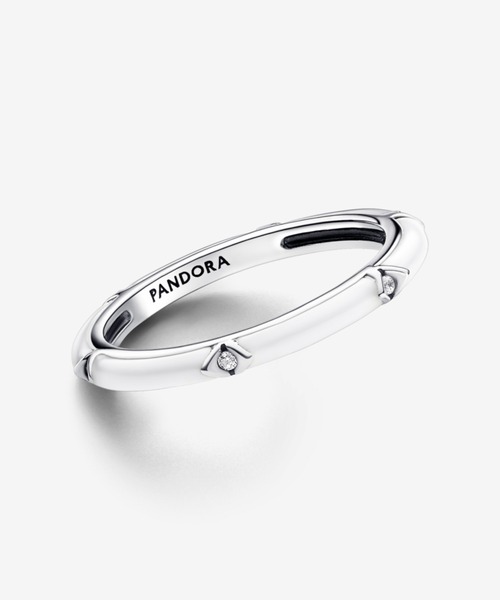 PANDORA(パンドラ)の「Pandora ME ストーン エナメル リング(リング・レディース・シルバー・60/54/56/50/58/52/48)」の2枚目の写真