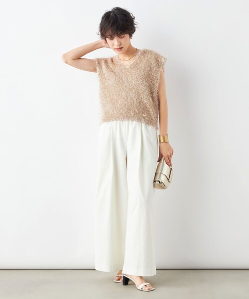 ブルネロクチネリ　モニーレ　ノースリーブ　ベスト　ラメ ブルネロクチネリ モニーレ ノースリーブ ベスト ラメ ブルネロ